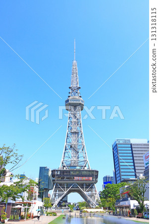 愛知縣名古屋市名古屋電視塔風景 131318115