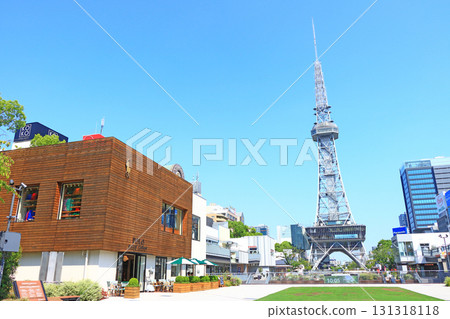 Scenery of Nagoya TV Tower, Nagoya City, Aichi Prefecture 131318118