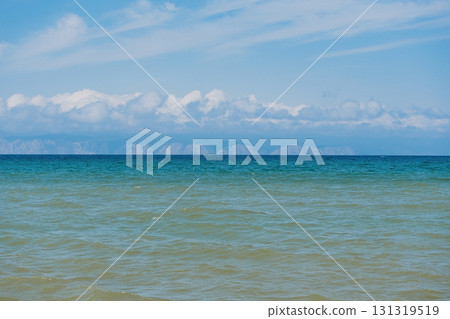 Baikal lake, summer coastal background Baikal lake, summer coastal background 131319519