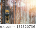 Old wooden door 131320736