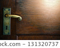 Old wooden door 131320737
