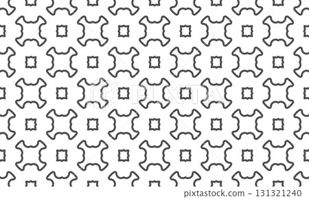 Seamless abstract ornament of arbitrary shapes. Template for packaging, clothing, covers, textiles and creative ideas Seamless abstract ornament of arbitrary shapes. Template for packaging, clothing, covers, textiles and creative ideas 131321240