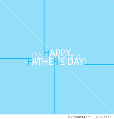 HAPPY FATHER'S DAY greeting inscription for a postcard, cover, banner, poster and thematic design HAPPY FATHER'S DAY greeting inscription for a postcard, cover, banner, poster and thematic design 131321358