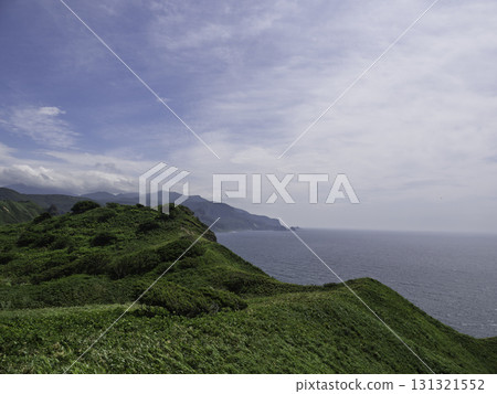 一座伸入海中的美麗雕塑 131321552