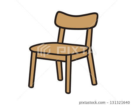 Scandinavian furniture and chair illustrations 131321640