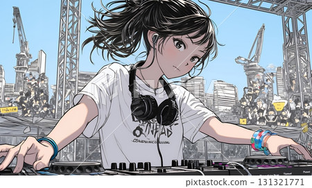 女DJ 131321771