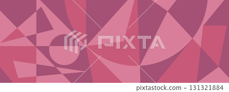Geometric abstraction. A pattern of geometric shapes. Abstract background for creative interior design, murals, prints, covers, banners and creative ideas Geometric abstraction. A pattern of geometric shapes. Abstract background for creative interior design, murals, prints, covers, banners and creative ideas 131321884