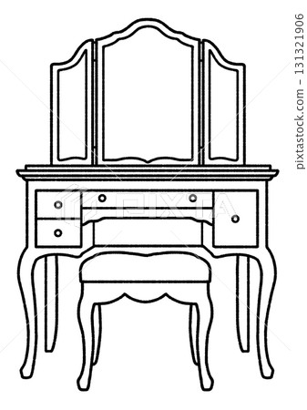 A mirror stand 131321906