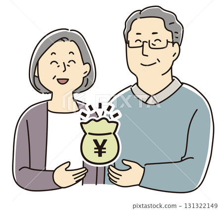 Elderly couple with assets 131322149