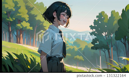 森林裡的高中女生 森林裡的高中女生 131322164