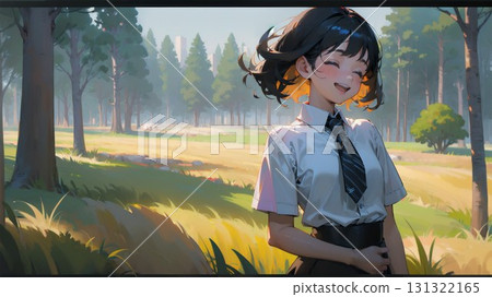 森林裡的高中女生 森林裡的高中女生 131322165