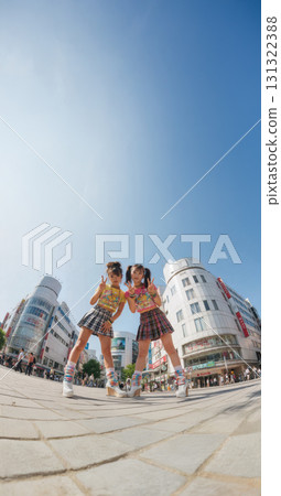 Young women in gal fashion: 80s and 90s street style Young women in gal fashion: 80s and 90s street style 131322388