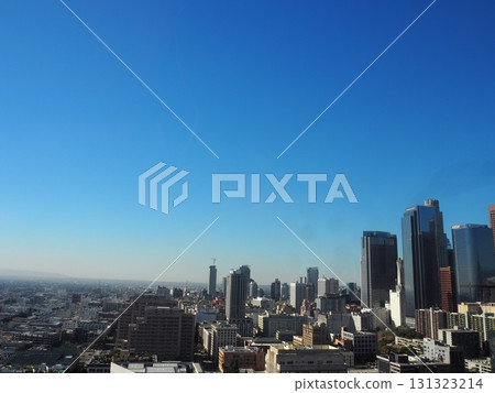 洛杉磯市政廳的景觀 洛杉磯市政廳的景觀 131323214