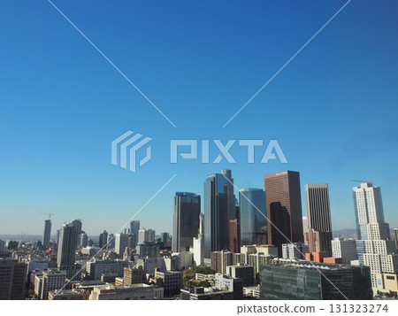 洛杉磯市政廳的景觀 131323274