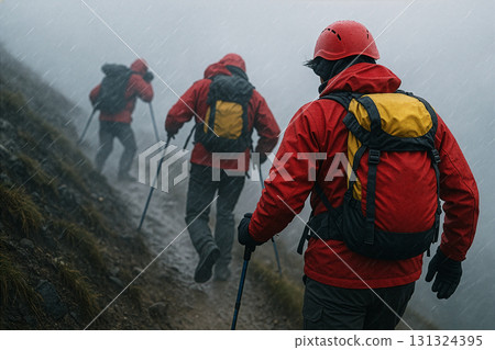 mountain rescue team 131324395