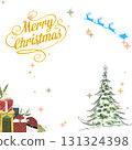 時尚的聖誕插圖 131324398