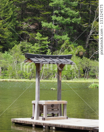 上高地明神池 一之池 131324575