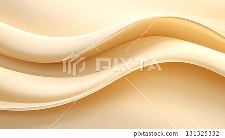 柔和的漸變米色的抽象的背景，優雅的設計 131325332
