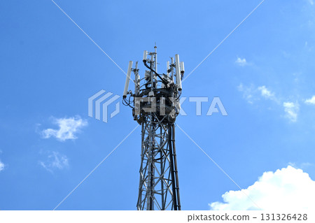 Communication image (radio tower: base station) 131326428