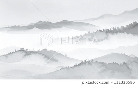 Minimalist and calm gray surface 131326590