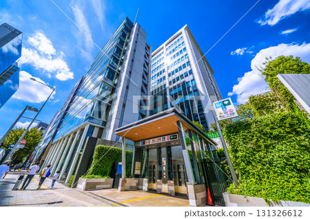 Tokyo cityscape in Japan, including Aoyama-Itchome Station = 24th 131326612