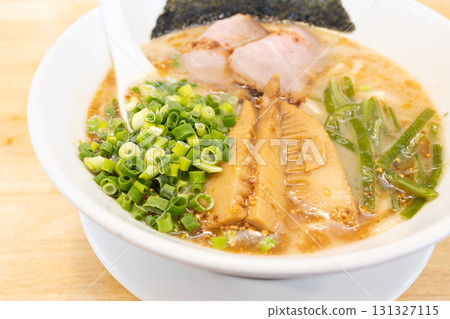 Delicious soy sauce tonkotsu ramen Delicious soy sauce tonkotsu ramen 131327115
