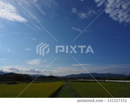 A refreshing autumn sky 131327152