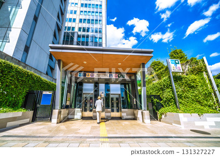 Tokyo cityscape in Japan, including Aoyama-Itchome Station = 24th 131327227