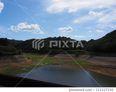 dried up pond 131327250