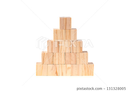 Wooden cubes pyramid Wooden cubes pyramid 131328005