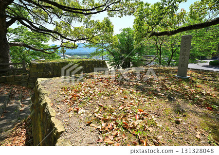 播磨「山崎城跡」石牆與圍牆 131328048
