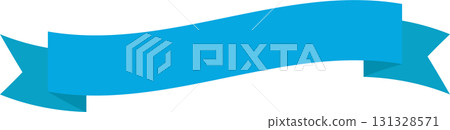 A decorative blue ribbon banner floats against a dark background, perfect for announcements. A decorative blue ribbon banner floats against a dark background, perfect for announcements. 131328571