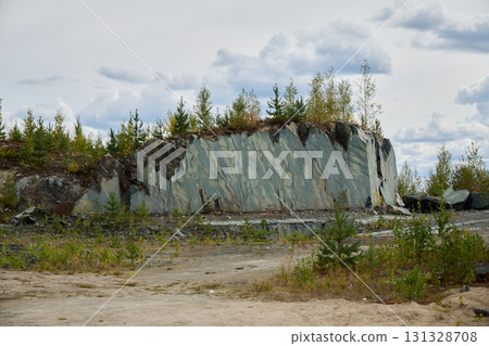 An Abandoned Quarry that is Beautifully Surrounded by a Rich Diversity of Nature and Scenery 131328708