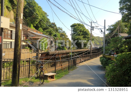 The townscape around Gokurakuji Temple in Kamakura, Kanagawa Prefecture The townscape around Gokurakuji Temple in Kamakura, Kanagawa Prefecture 131328951