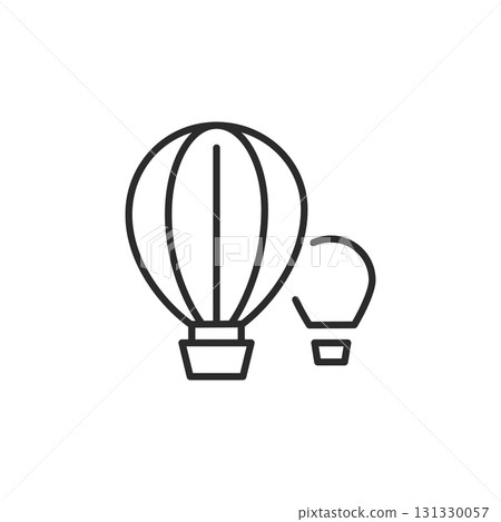 Hot Air Balloon Icon 131330057