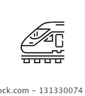 Modern Train Icon 131330074