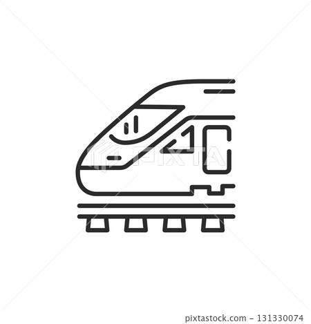 Modern Train Icon Modern Train Icon 131330074