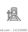 Classic Train Icon 131330085