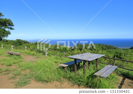 從神奈川縣平塚市湘南台眺望相模灣 131330481