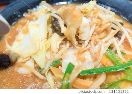 Miso ramen with plenty of vegetables (Tanmen) 131331231