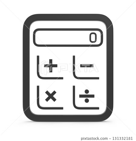 Calculator Icon Math Calculations and Numerical Operations Calculator Icon Math Calculations and Numerical Operations 131332181