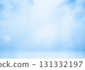 Blurred abstract blue color gradient studio background for product presentation 131332197