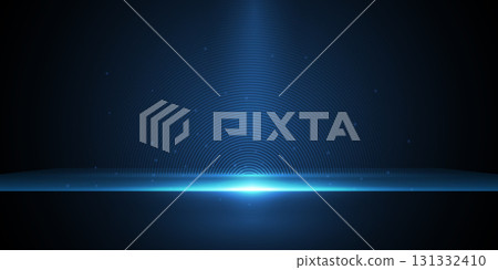 Vector illustration blue light ray, studio scene for luxury poster, template premium award design. Abstract elegant dark blue, glow glitter, lighting effect sparkle on black background Vector illustration blue light ray, studio scene for luxury poster, template premium award design. Abstract elegant dark blue, glow glitter, lighting effect sparkle on black background 131332410