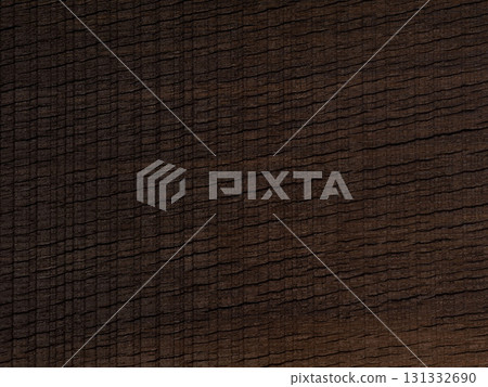 Smoked European oak veneer with a distinctive horizontal saw cut texture Smoked European oak veneer with a distinctive horizontal saw cut texture 131332690