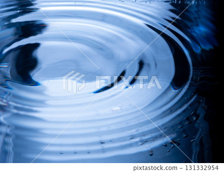 335.Blue Water Ripples from Central Disturbance 131332954