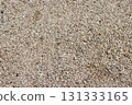Coarse sand beach 131333165