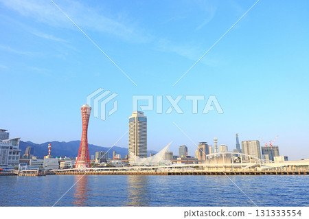 兵庫縣神戶市神戶港塔風景 兵庫縣神戶市神戶港塔風景 131333554
