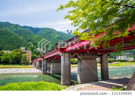 下呂溫泉「下呂橋」(岐阜縣下呂市) 下呂溫泉「下呂橋」(岐阜縣下呂市) 131334095