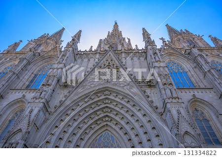 Barcelona, cityscape, historic, midsummer, Spain 131334822