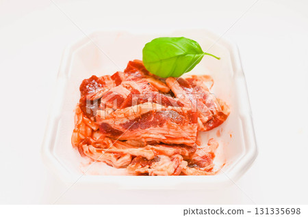 烤肉用調味牛腩肉 131335698